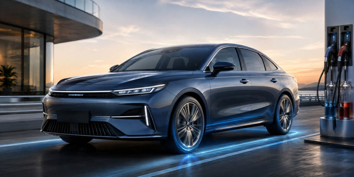 Geely Galaxy Starshine 6 EF їздить на метанолі, бензині та електриці: як працює незвичайний гібрид