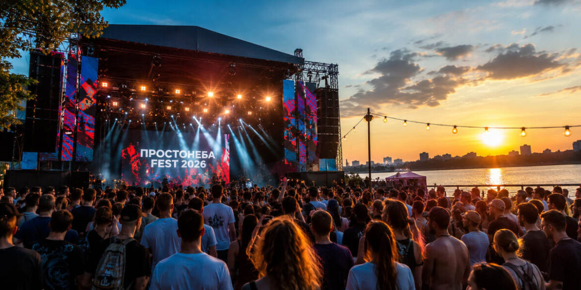 ПРОСТОНЕБА FEST 2026 у Дніпрі: хто виступає 7–8 серпня та програма фестивалю