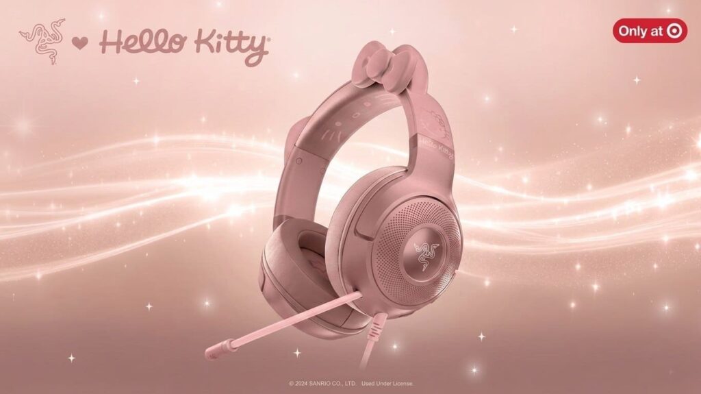 Razer Hello Kitty Rose Gold 2026: ціна навушників і мишки, характеристики та як купити в Україні