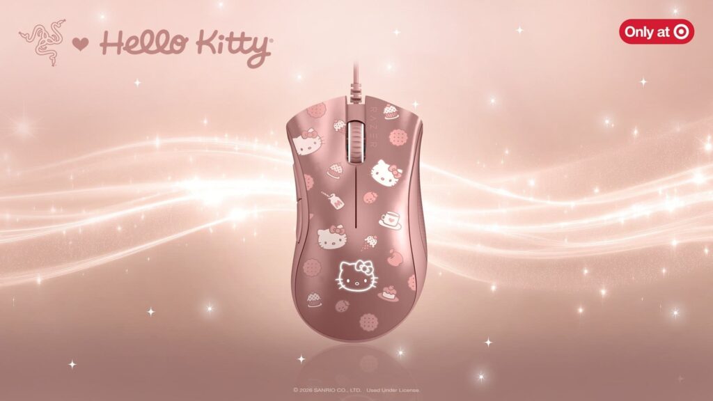 Razer Hello Kitty Rose Gold 2026: ціна навушників і мишки, характеристики та як купити в Україні