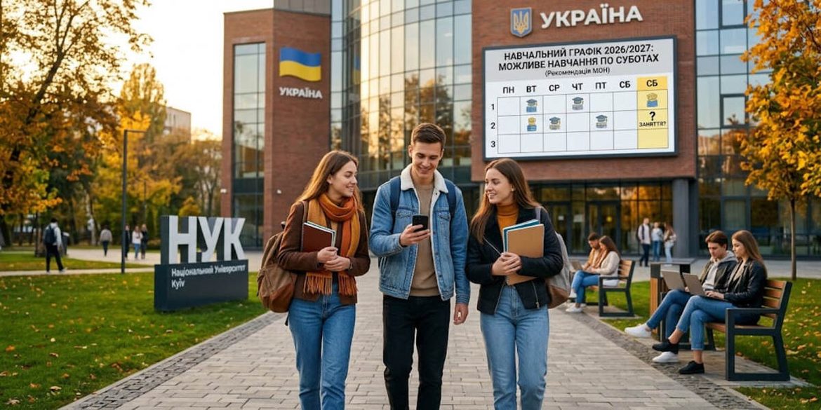 Студентів можуть перевести на шестиденне навчання: що рекомендує МОН на 2026/2027 рік