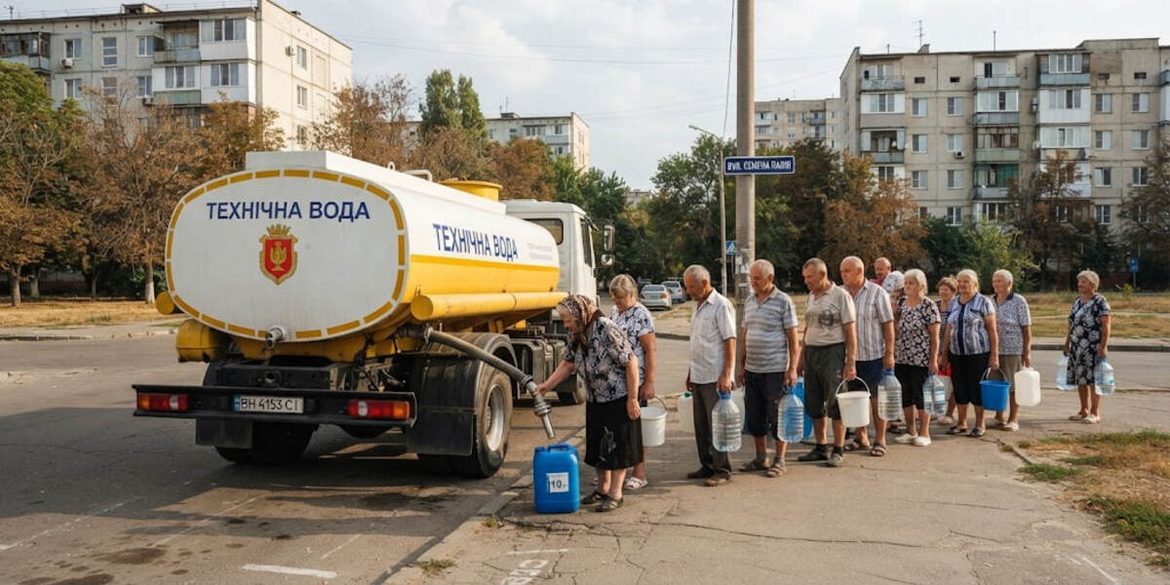 Після атаки частина Одеси та 18 населених пунктів без води: де набрати воду і що зі світлом