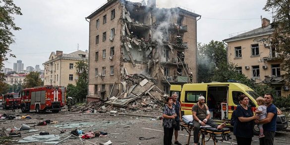Нова атака на Київ 2 вересня: що пошкоджено, скільки постраждалих і які райони зачепило
