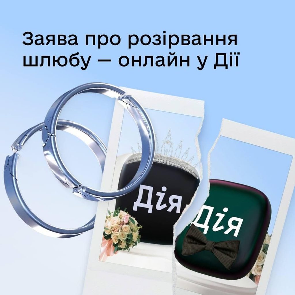 Розлучення через Дію 2026: як подати заяву онлайн, умови та строки