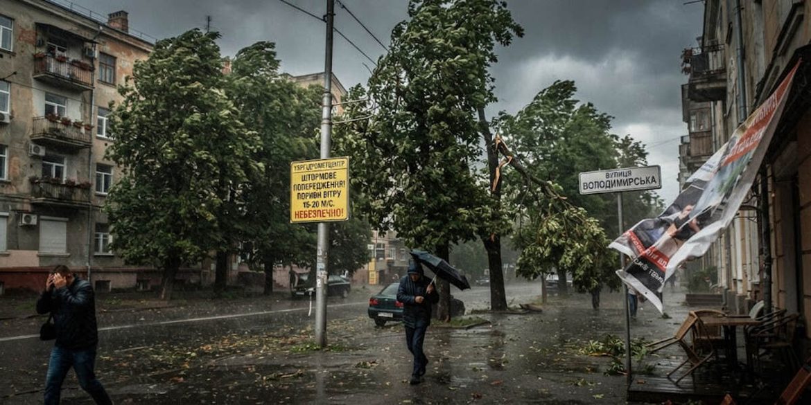 Пориви до 20 м/с майже по всій Україні: де сьогодні небезпечна погода