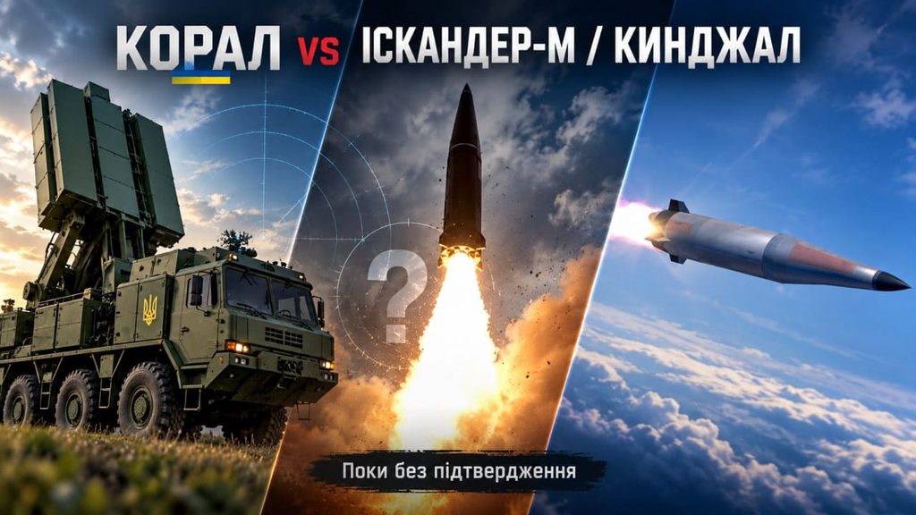 Україна вперше показала ЗРК «Корал»: що відомо про перехоплення балістичних ракет і нові характеристики