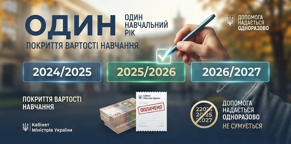 Дітям ветеранів компенсують контрактне навчання: хто має право і як отримати допомогу через Дію»