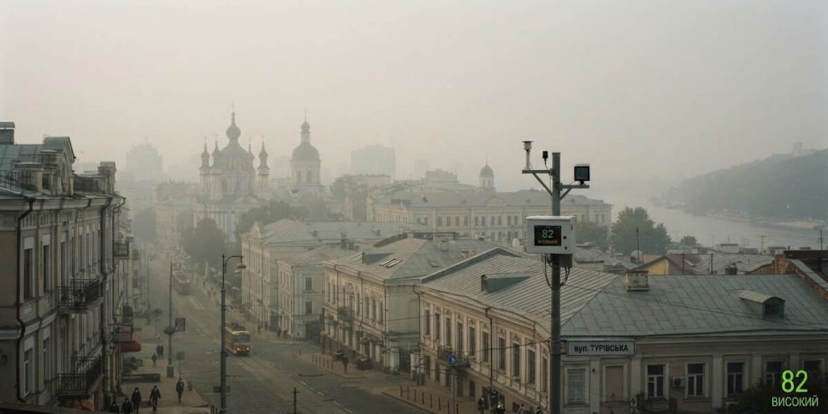 На Подолі погіршилося повітря: де зафіксували високий рівень і що радить КМДА