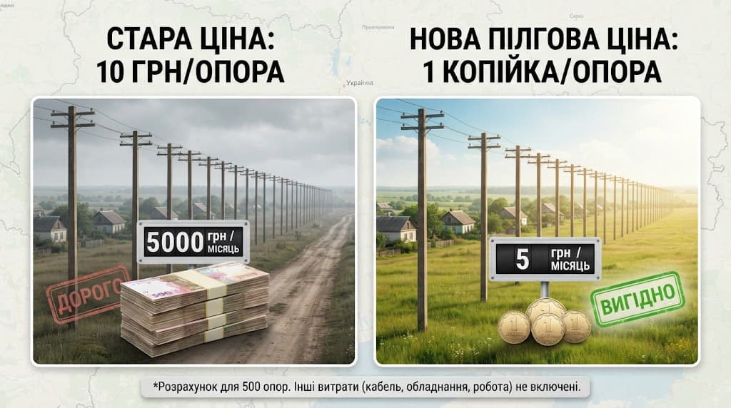 У 1043 селах України хочуть провести швидкісний інтернет: що змінює нова плата в 1 копійку