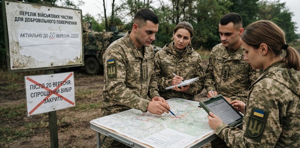 Повернення після СЗЧ до 20 вересня: хто ще може обрати частину і що зміниться після дедлайну