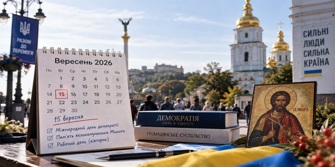 15 вересня: яке свято в Україні, церковна дата та міжнародний день