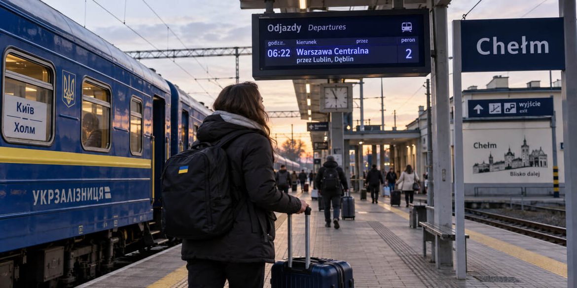 Київ — Холм потягом у 2026 році: два рейси, пересадка на Варшаву і коли Холм справді вигідніший