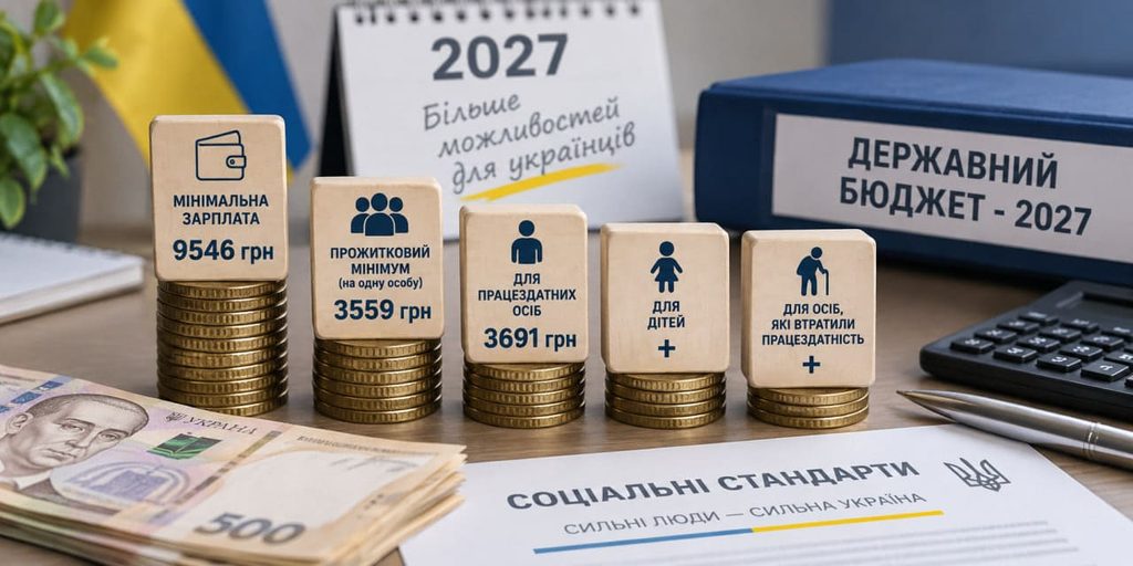 Держбюджет-2027 і соцстандарти: які цифри вже відомі, а що ще не затверджено