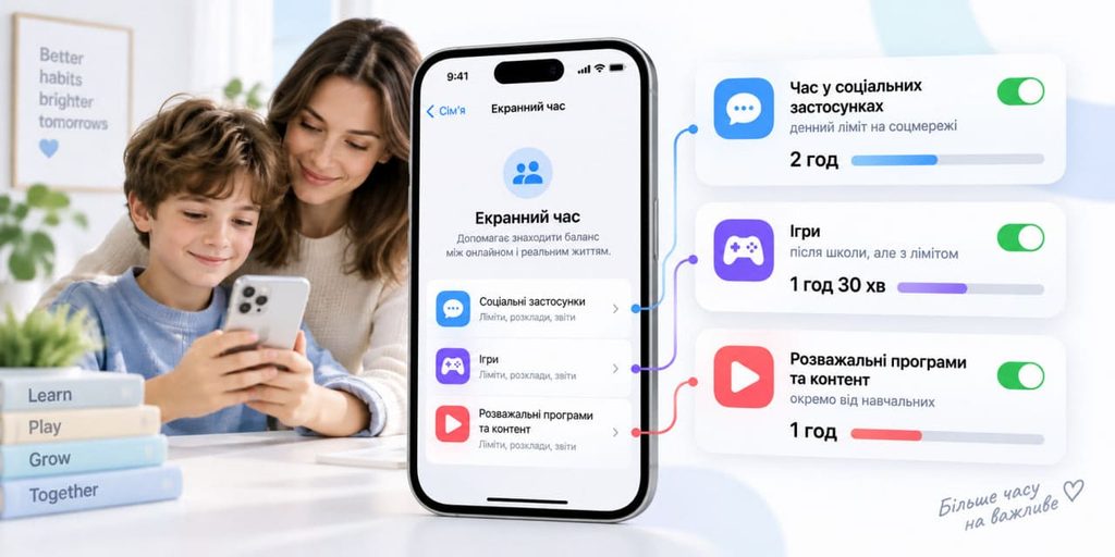 iOS 27 змінила Screen Time: які нові батьківські налаштування вже доступні